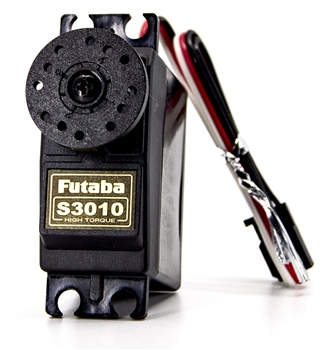 Futaba S3010 Standard Hi-Torque Nylon Gear Servo .16sec/90.3 @ 6V