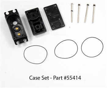 Hitec Plastic/Aluminum Case Set for HS-7955TG, HS-7954SH