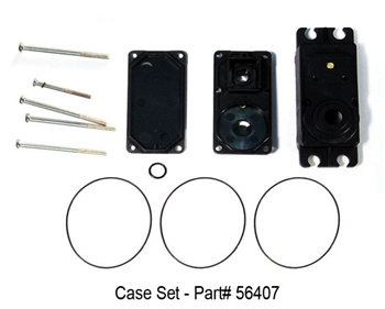 Hitec Plastic/Aluminum Case Set for HS-7950TH