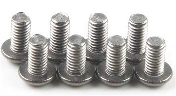Kyosho Titanium Button Hex Screw M3x6mm - Package of 8
