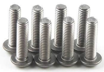 Kyosho Titanium Button Hex Screw M3x12mm - Package of 8