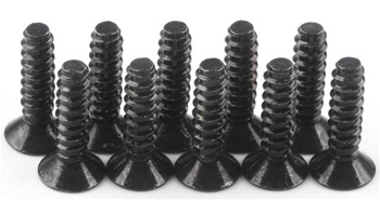 Kyosho Flat Head Self-Tapping Screw M3x12mm - Package of 10