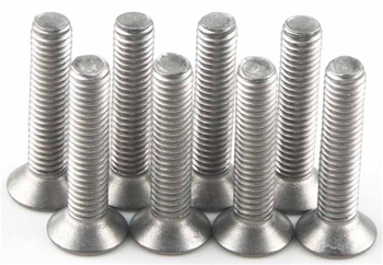 Kyosho Titanium Flat Head Hex Screw M3X15mm - Package of 8
