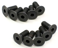Kyosho Flat Head Hex Screw M4x10mm - Package of 10