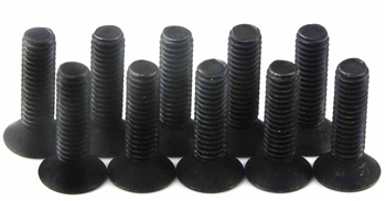 Kyosho Flat Head Hex Screw M4x15mm - Package of 10