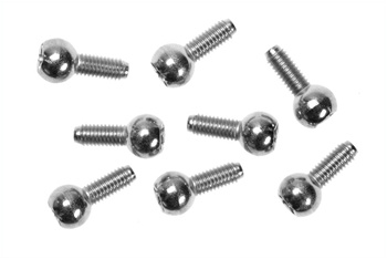 Kyosho 5.8mm Pillow Ball Silver - Package of 8