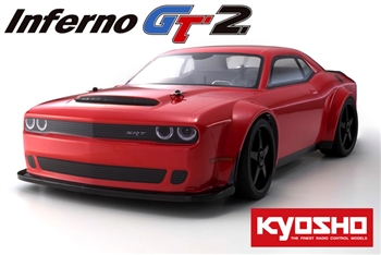 Kyosho Inferno GT2 Dodge Challenger SRT DEMON 2018 SPEC 1/8 GP 4WD RS