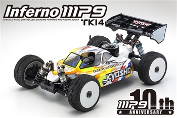 Kyosho Inferno MP9 TKI4 10th Anniversary Edition 1/8th Scale Off Road Racing Buggy