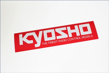 Kyosho Logo Sticker Small Size 106mm x 35mm