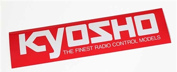 Kyosho Logo Sticker Large 360mm x 90mm
