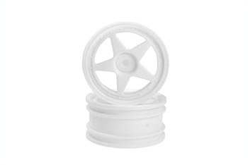 Kyosho Wheel 5-Spoke White