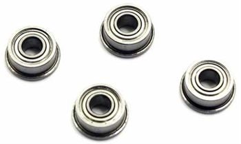 Kyosho 1/8" x 5/16" Flanged Ball Bearing - Package of 4