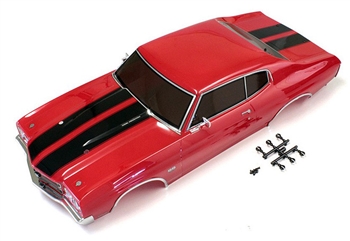 Kyosho Completed Body Set (Chevelle Cranberry Red)