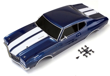 Kyosho Completed Chevelle, Fathom Blue Body Set, Fits Long