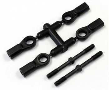 Kyosho Steering Tie Rod Set Inferno MP777 and MP9 Black