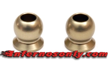 Kyosho Inferno MP9 5.8mm Flanged Hard Anodized 7075 Aluminum Balls - Package of 2
