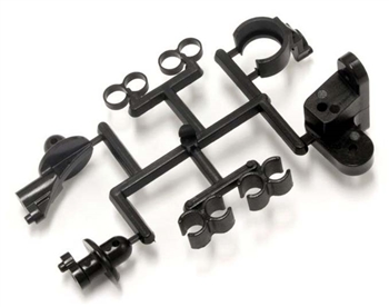 Kyosho Inferno MP10 Body Mount and Fuel Line Clip Set