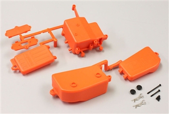 Inferno MP9 Orange Battery & Receiver Box Set