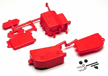 Kyosho Inferno MP9 Red Battery & Receiver Box Set