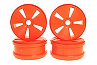 Kyosho Dish Wheels - Orange