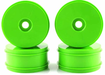 Kyosho Inferno MP9 Dish Wheels Larger Diameter Green - Package of 4