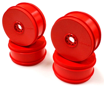 Kyosho Inferno MP9 TKi4 Dish Wheel Red - Package of 4