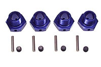 Kyosho Inferno Wheel Hubs 17mm, Set Screws and Pins - Package of 4