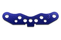 Kyosho Special Rear Anit-Squat Lower Suspension Plate 3° Blue Anodized Aluminum
