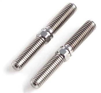 Kyosho MP9 Rear Titanium Turnbuckles M5x38mm - Package of 2