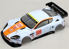 Kyosho Inferno GT2 Aston Martin DBR9 Team Gulf Painted Body Set
