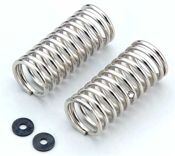 Kyosho Inferno GT and GT2 Shock Spring 9-2.2 L=45mm Silver - Package of 2