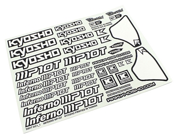 Kyosho Inferno MP10T Decal Set