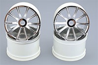 Kyosho 10 Spoke Wheels for STR - Chrome Package of 4.