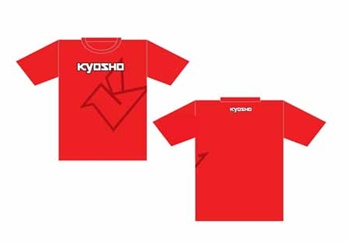 Kyosho Big K Short Sleeve T-Shirt Red Medium