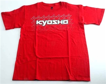 Kyosho K Fade Short Sleeve T-Shirt Red Size 2XL