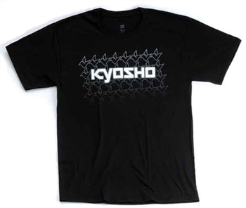 Kyosho K Fade Short Sleeve T-Shirt Black Size 2XL
