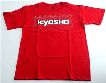 Kyosho K Fade Short Sleeve T-Shirt Red Size L