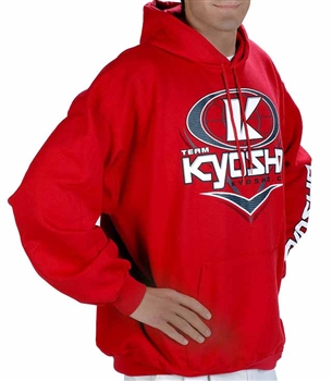 Kyosho K-Oval Red-Hoodie Sweatshirt - Large