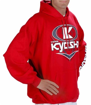 Kyosho K-Oval Red-Hoodie Sweatshirt - Small