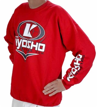 Kyosho K-Oval Red-Sweatshirt - Medium