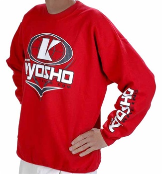 Kyosho K-Oval Red-Sweatshirt - Small