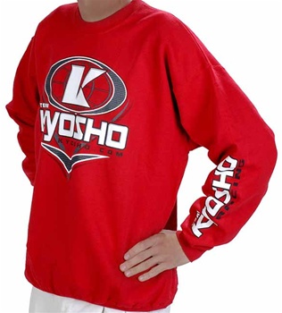 Kyosho K-Oval Red-Sweatshirt - X Large