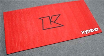 Kyosho Big K Red Pit Mat - 2' x 4'