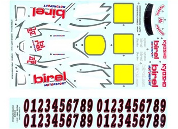 Kyosho Birel Racing Kart Birel R31-SE Decal Set