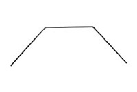 Kyosho Lazer Front or Rear Stabilizer/Sway Bar 1.0mm ZX6, ZX5