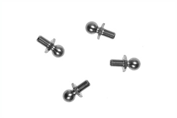 Kyosho Low Mount 4.8mm Ball Stud - Package of 4