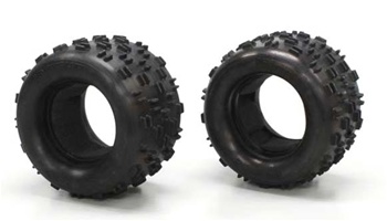 Kyosho Twin Rib Tire Set Madforce - Package of 2