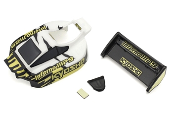 Kyosho Kyosho Mini-Z Body Set INFERNO MP9 TKI3 White and Black