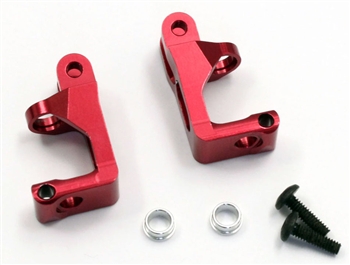 Kyosho Mini-Z Buggy Red Anodized Aluminum Front Hub Carrier