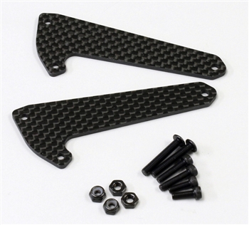 Kyosho Scorpion Carbon Front Shock Stay for HG Shocks